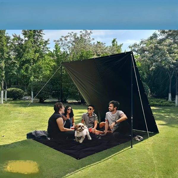 Heavy-duty Tarpaulin, UV-resistant High-temperature Tarpaulin, UV-resistant and Tear-resistant, Outdoor, Truck, Swimming Pool, Emergency, Shed, Cargo, Durable Multi-purpose Cover, Suitable for Family Outdoor Terraces, Winter Leaf Camping
