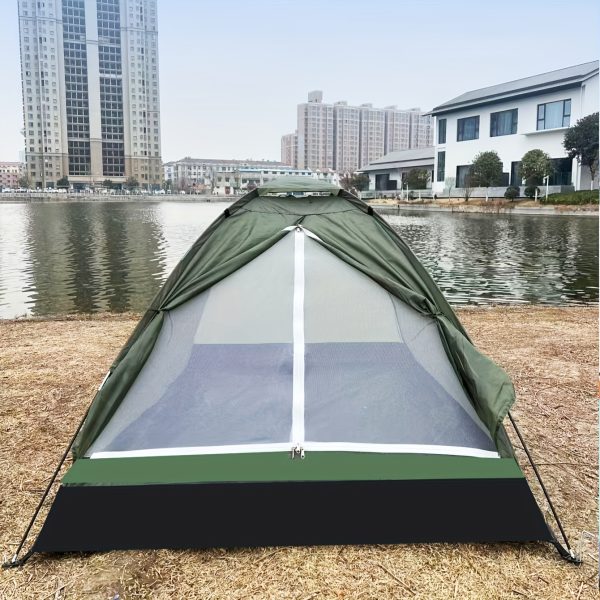 One-Piece Quick-Open Outdoor Tent Camping Portable Thickened Double Person Wilderness Travel